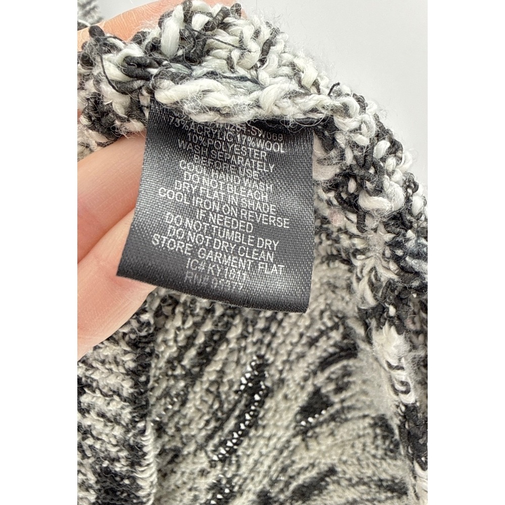 Sanctuary Marled Knit Sweater Crew Neck Long Sleeve‎ Womens Size S - Picture 7 of 9
